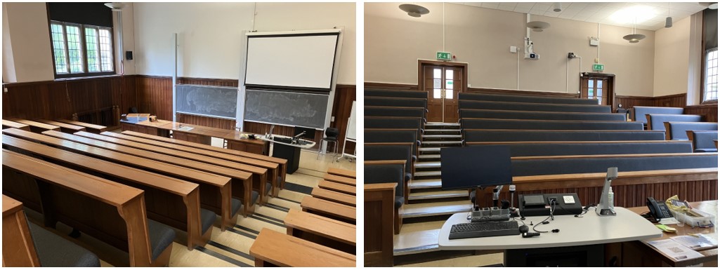 Lecture Theatre with tiered seating.